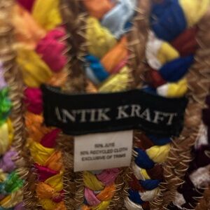 Antik Kraft Multicolor Woven Tote